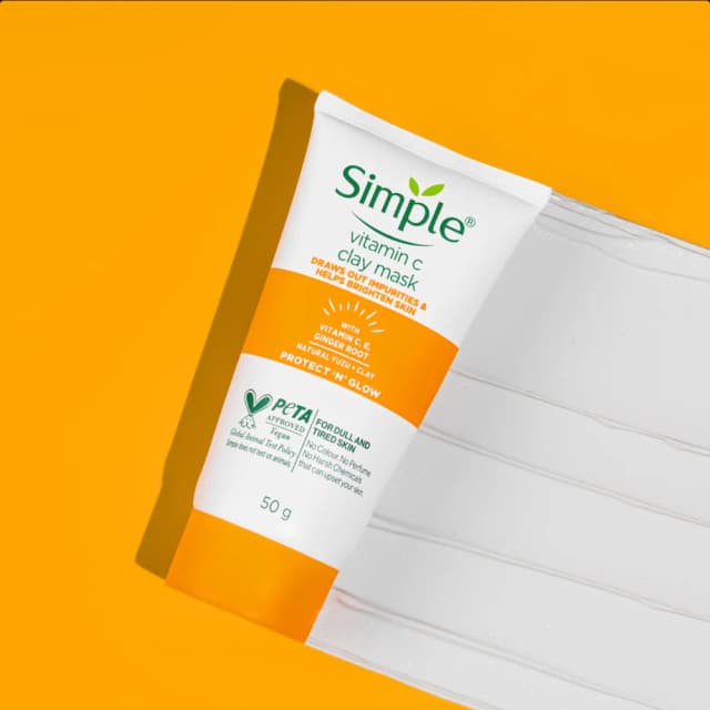 SIMPLE VITAMIN C CLAY MASK - 50 G