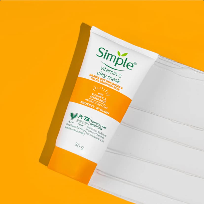 SIMPLE VITAMIN C CLAY MASK - 50 G
